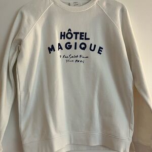 Sezane hotel magique rare sold out sweatshirt